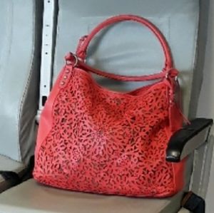 Isabella Fiore leather hobo purse